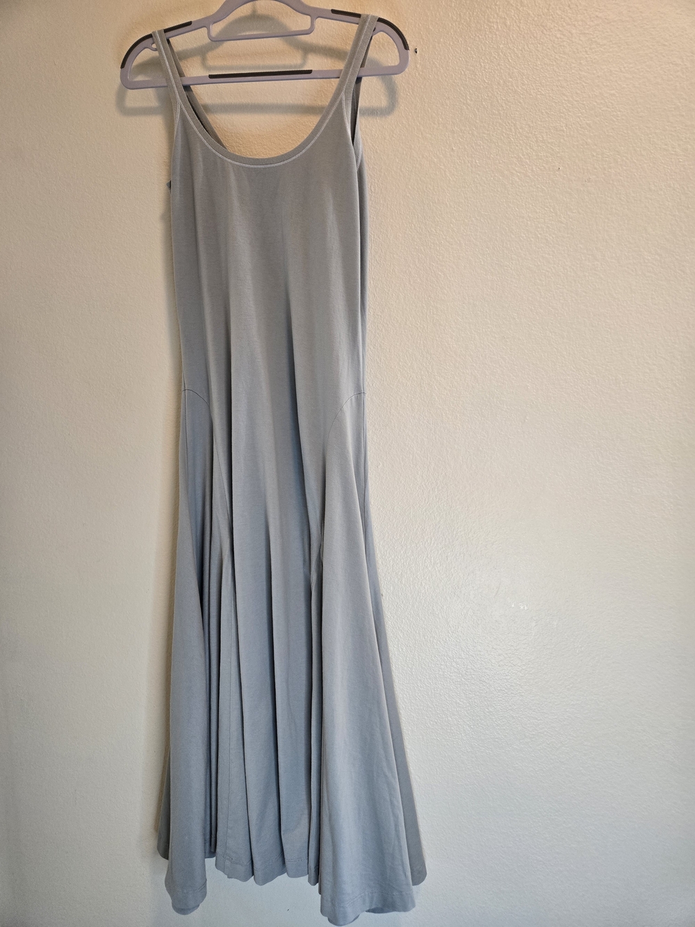 Ralph Lauren Light Gray Sleeveless Maxi Dress